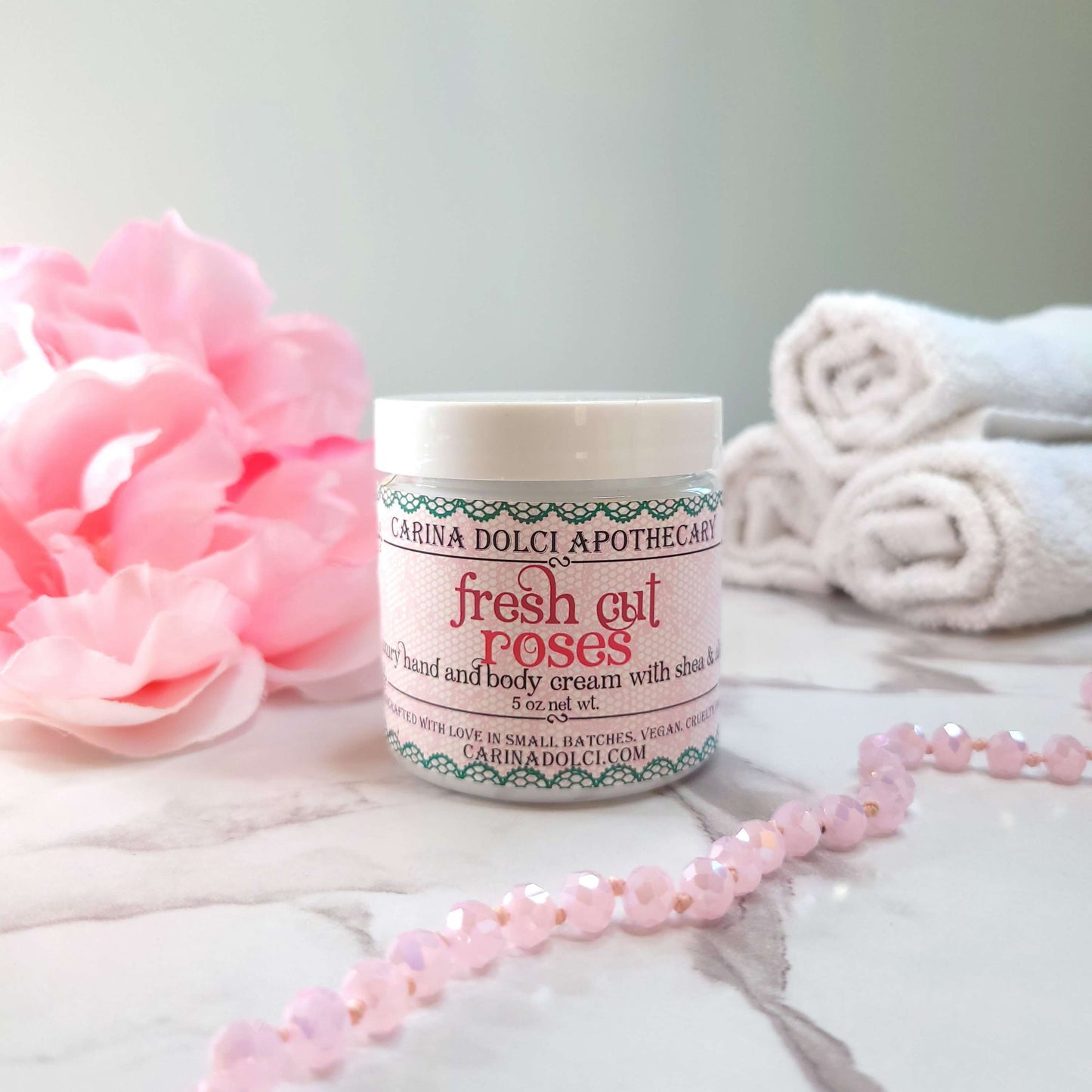 Fresh Cut Roses | Luxury Hand and Body Cream image 0