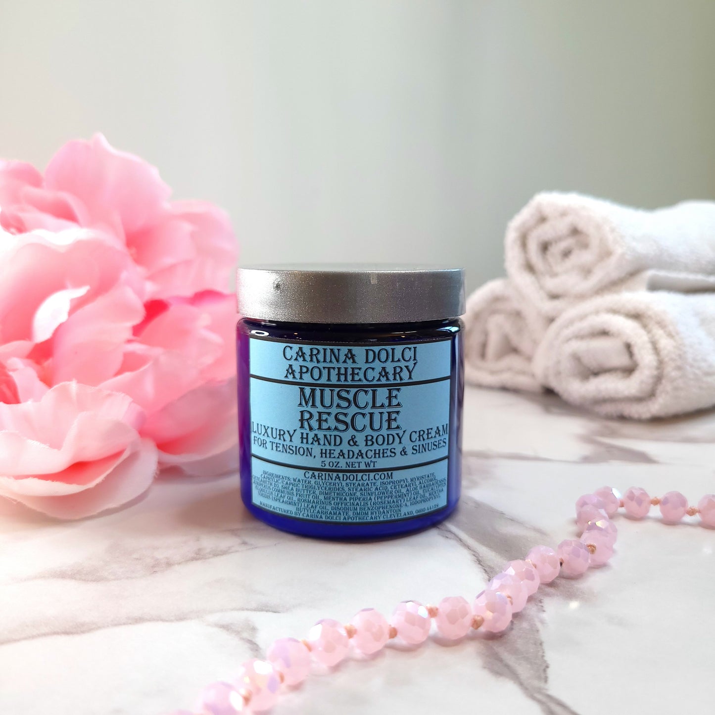 Muscle Rescue | Aromatherapy Cream | 100% Pure Essential Oil image 0