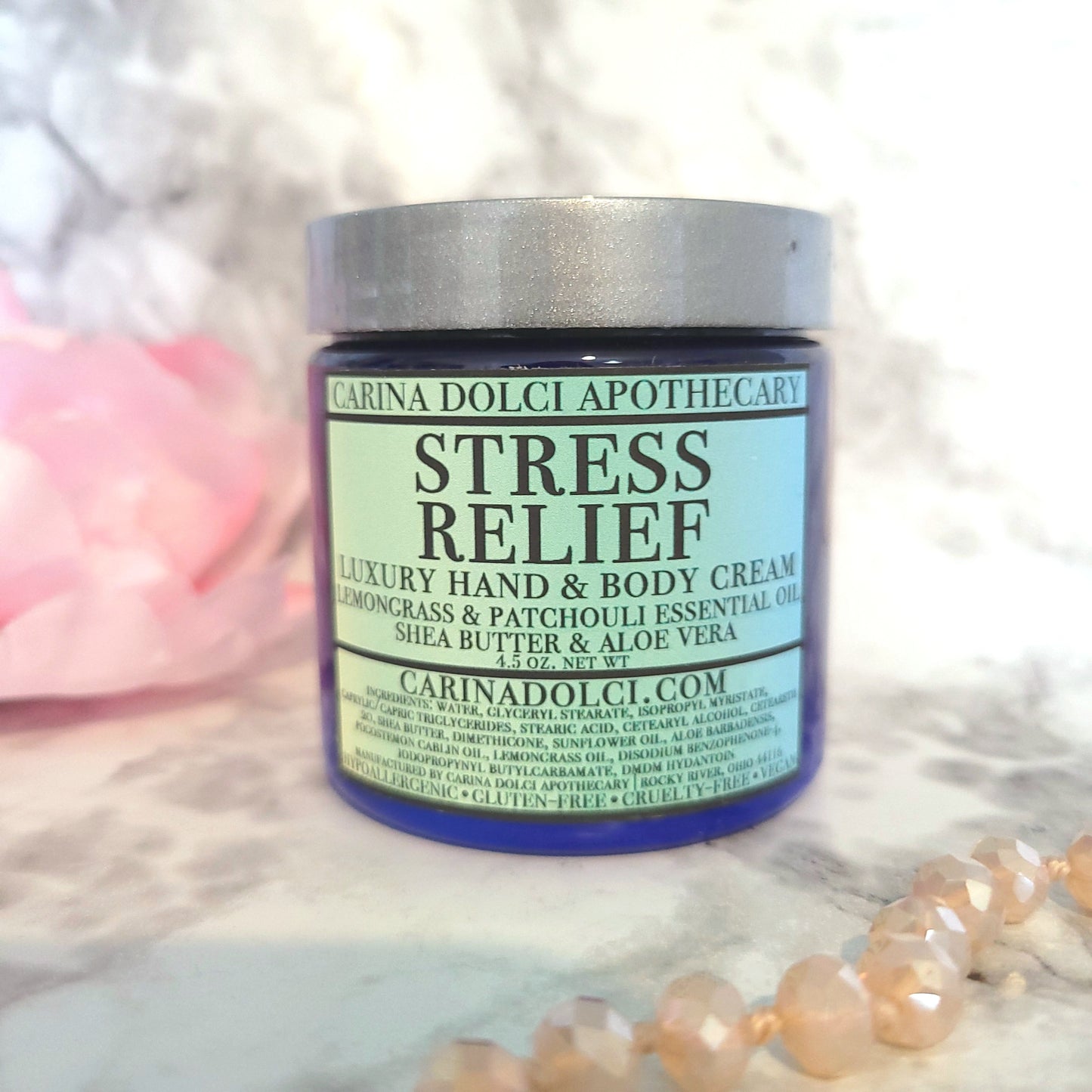 Stress Relief | Aromatherapy Cream | 100% Pure Essential Oil image 0