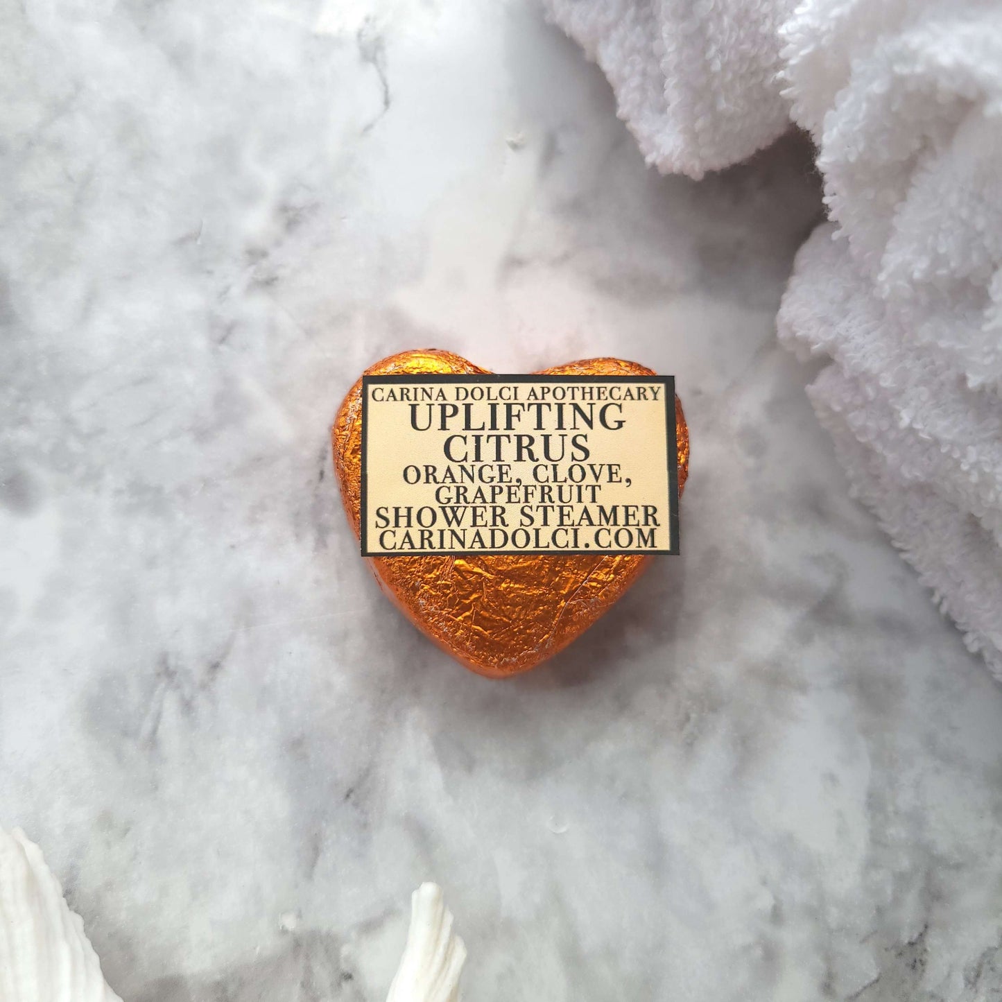 Uplifting Citrus | Aromatherapy Shower Steamer | 100% Pure Essential Oil image 0
