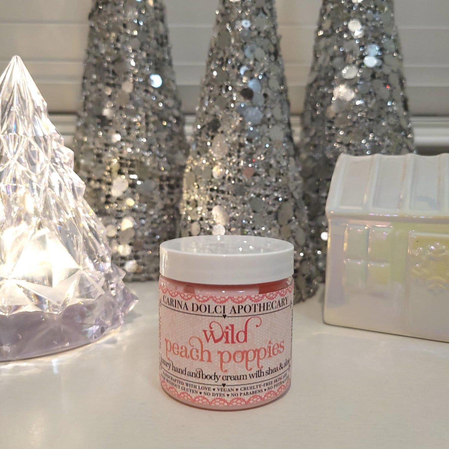 Wild Peach Poppies | Luxury Hand and Body Cream image 0