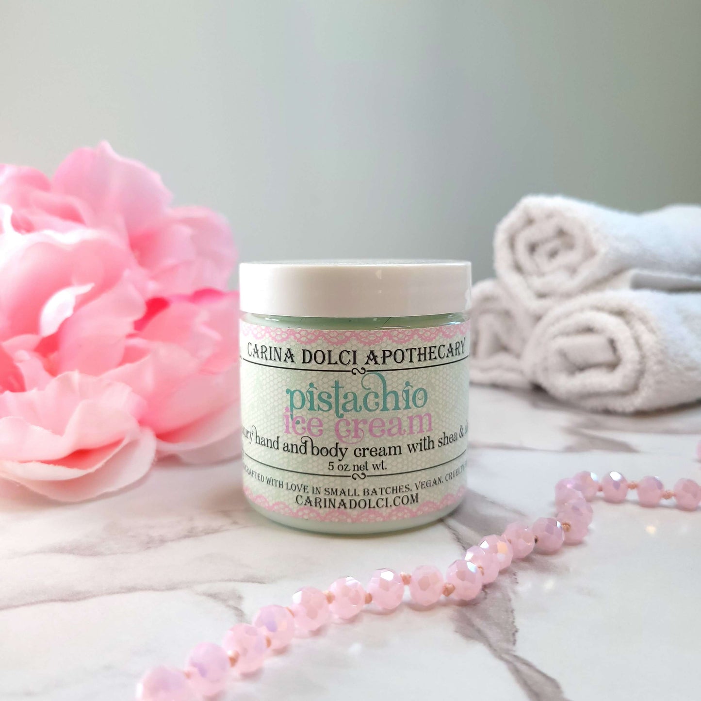 Pistachio Ice Cream | Luxury Hand and Body Cream image 0