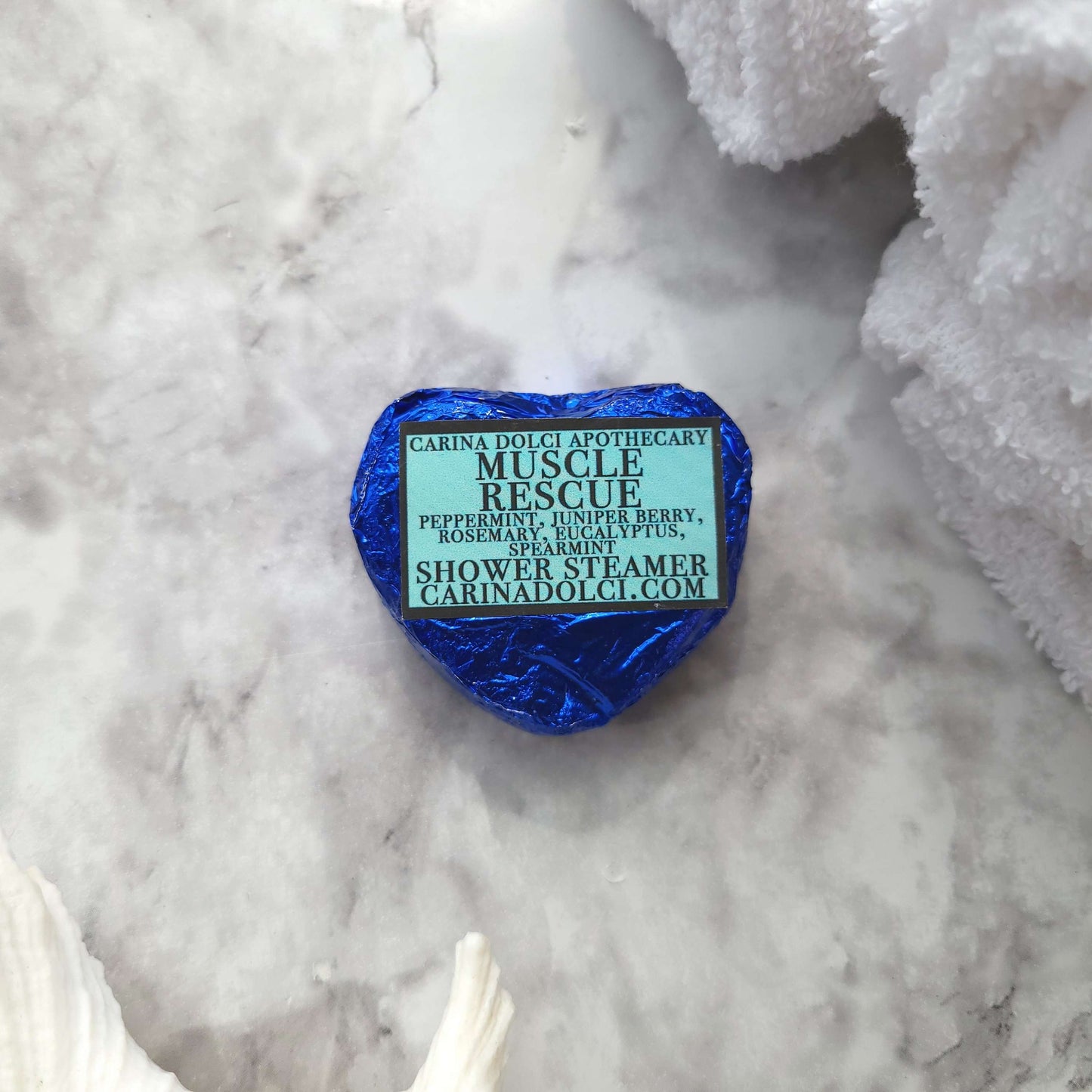 Muscle Rescue | Aromatherapy Shower Steamer | 100% Pure Essential Oil image 0