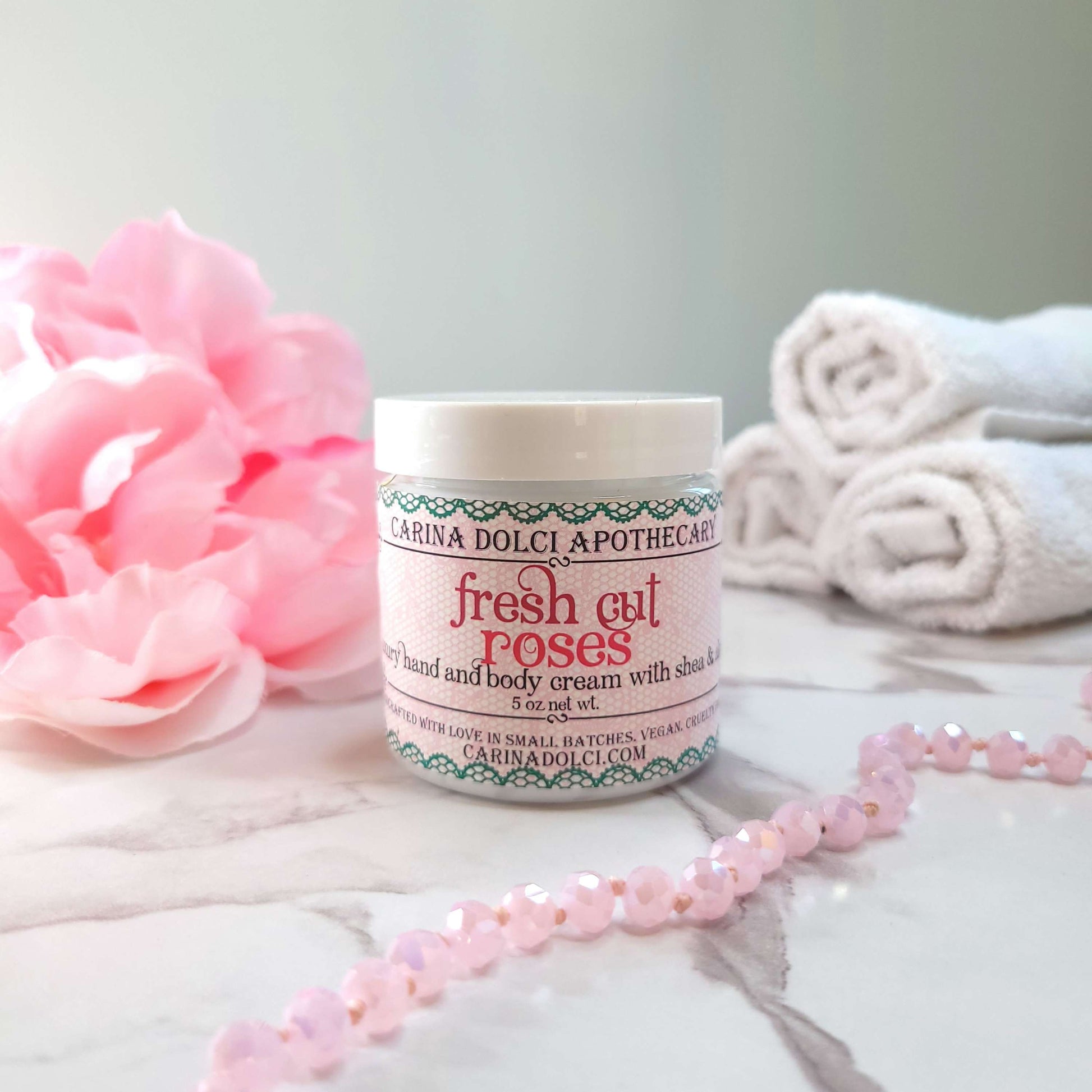 Fresh Cut Roses | Luxury Hand and Body Cream image 0