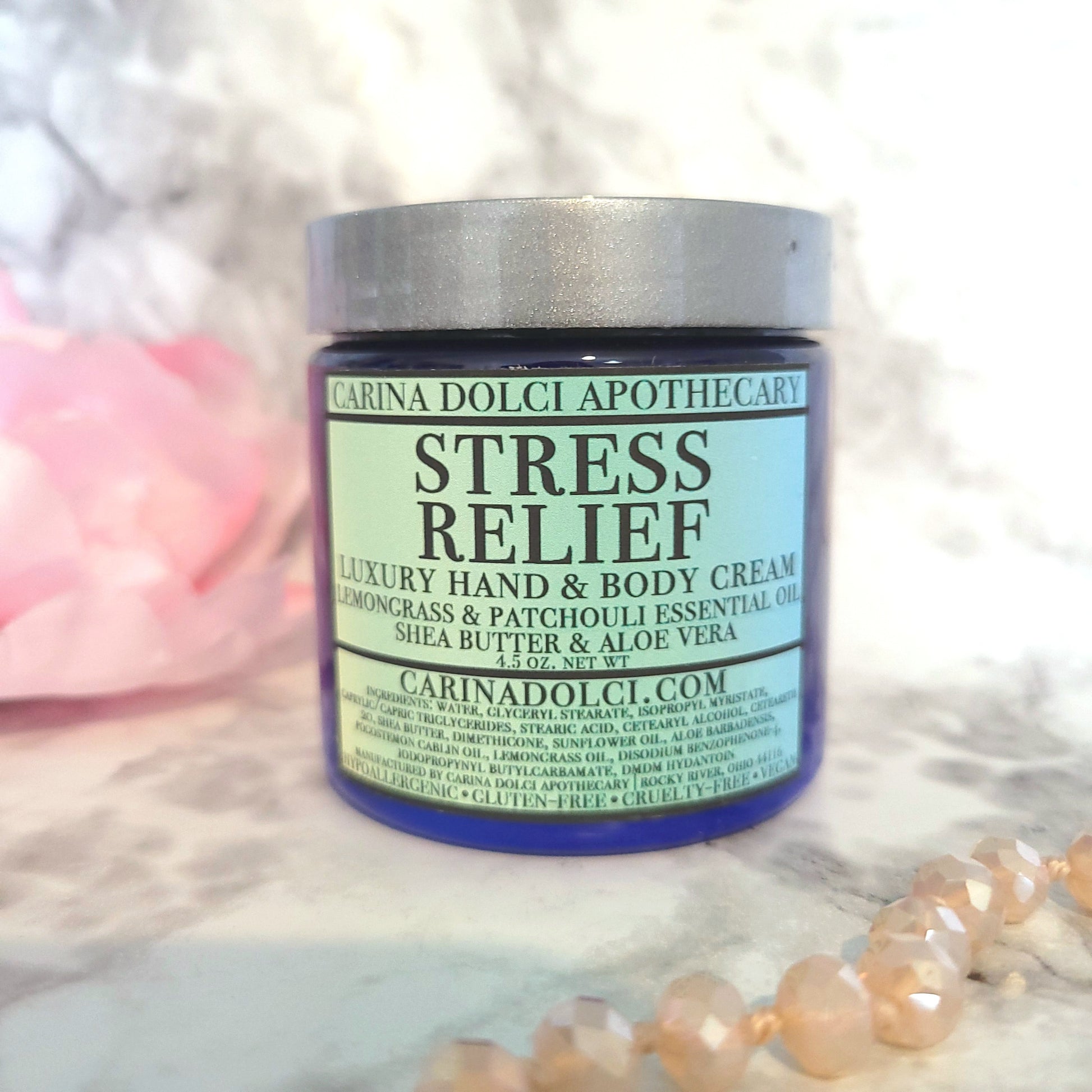 Stress Relief | Aromatherapy Cream | 100% Pure Essential Oil image 0
