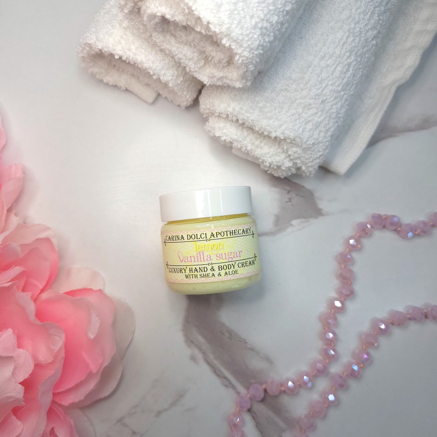 Lemon Vanilla Sugar | Luxury Hand and Body Cream image 1