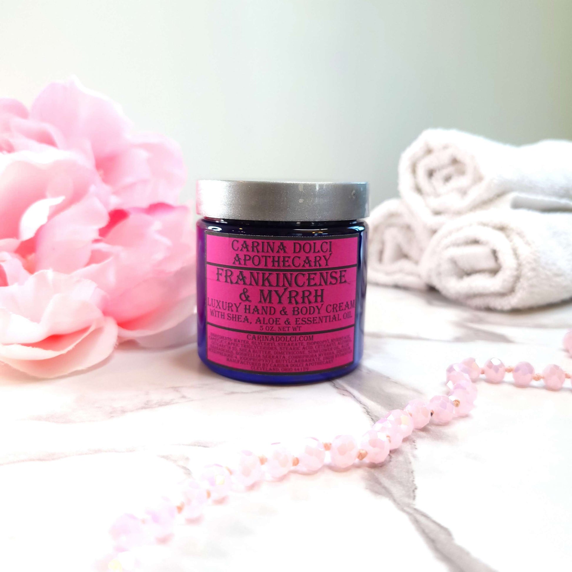 Frankincense & Myrrh | Aromatherapy Cream | 100% Pure Essential Oil image 0