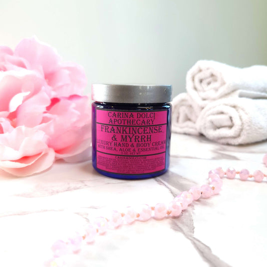 Frankincense & Myrrh | Aromatherapy Cream | 100% Pure Essential Oil image 0