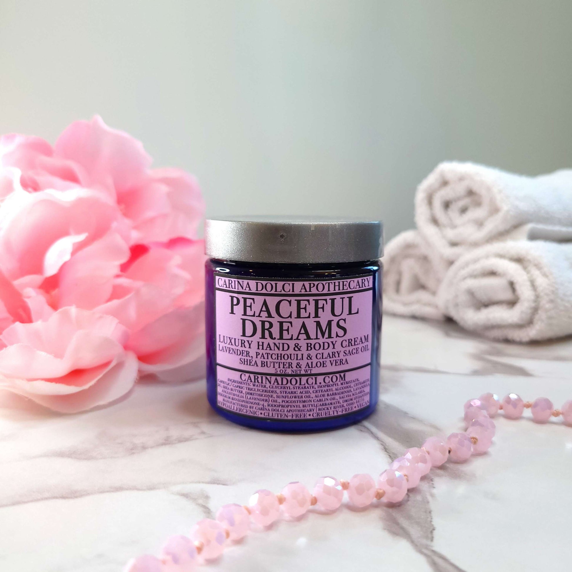 Peaceful Dreams | Aromatherapy Cream | 100% Pure Essential Oil image 0