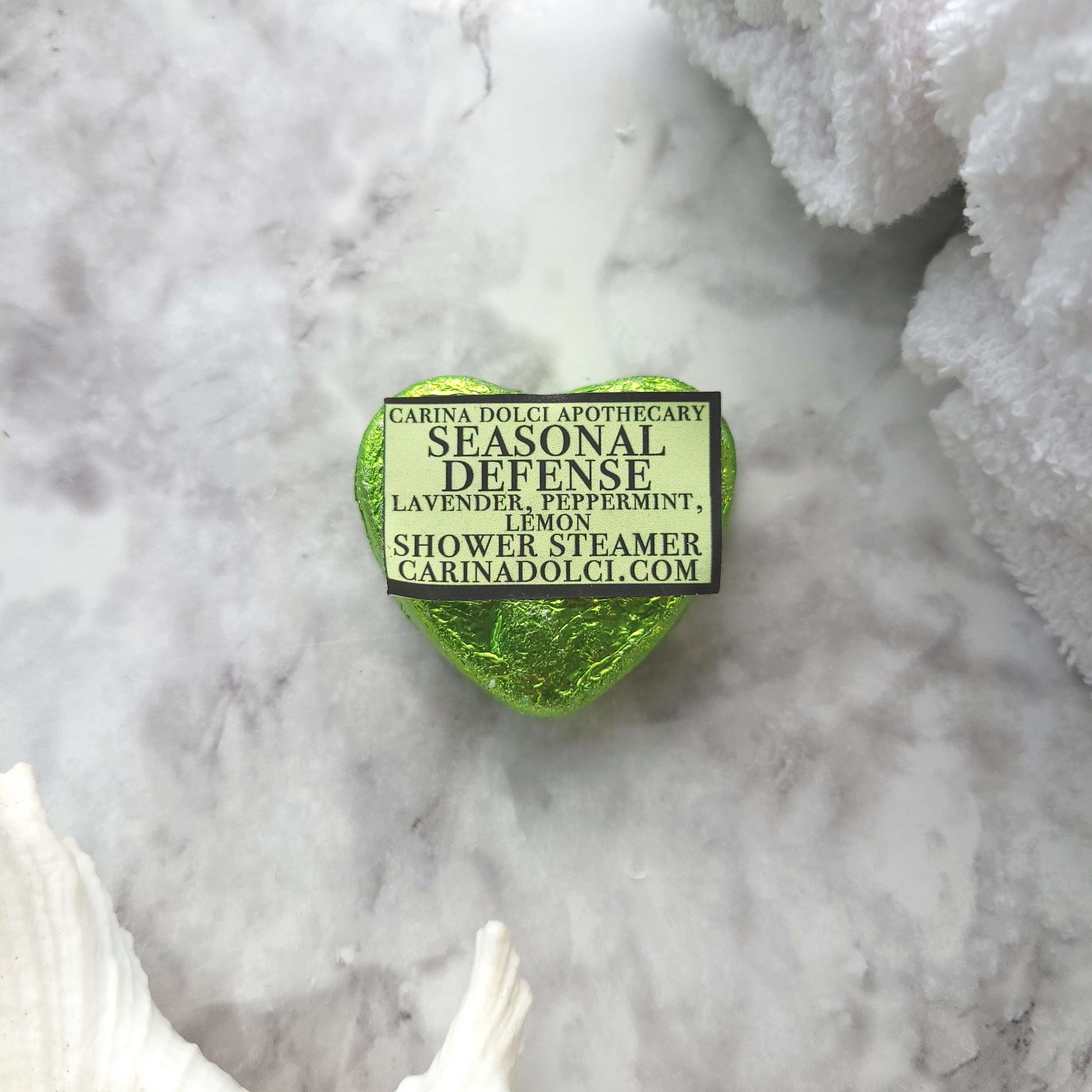 Seasonal Defense | Aromatherapy Shower Steamer | 100% Pure Essential Oil image 0