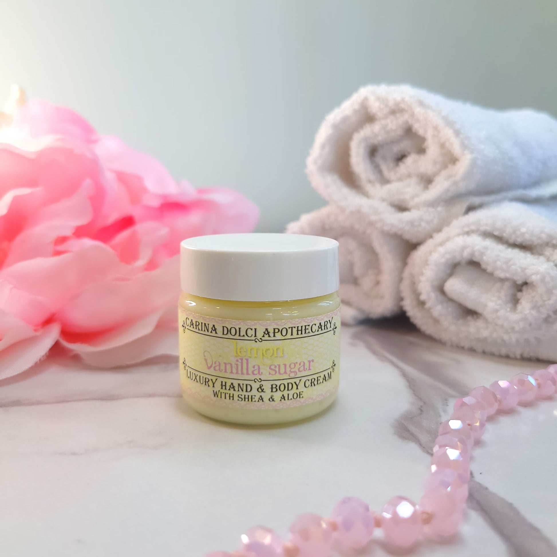 Lemon Vanilla Sugar | Luxury Hand and Body Cream image 0