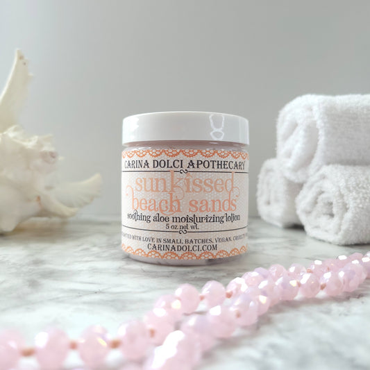 Sunkissed Beach Sands | Aloe Radiance Hydrating Lotion | After-Sun Care image 0