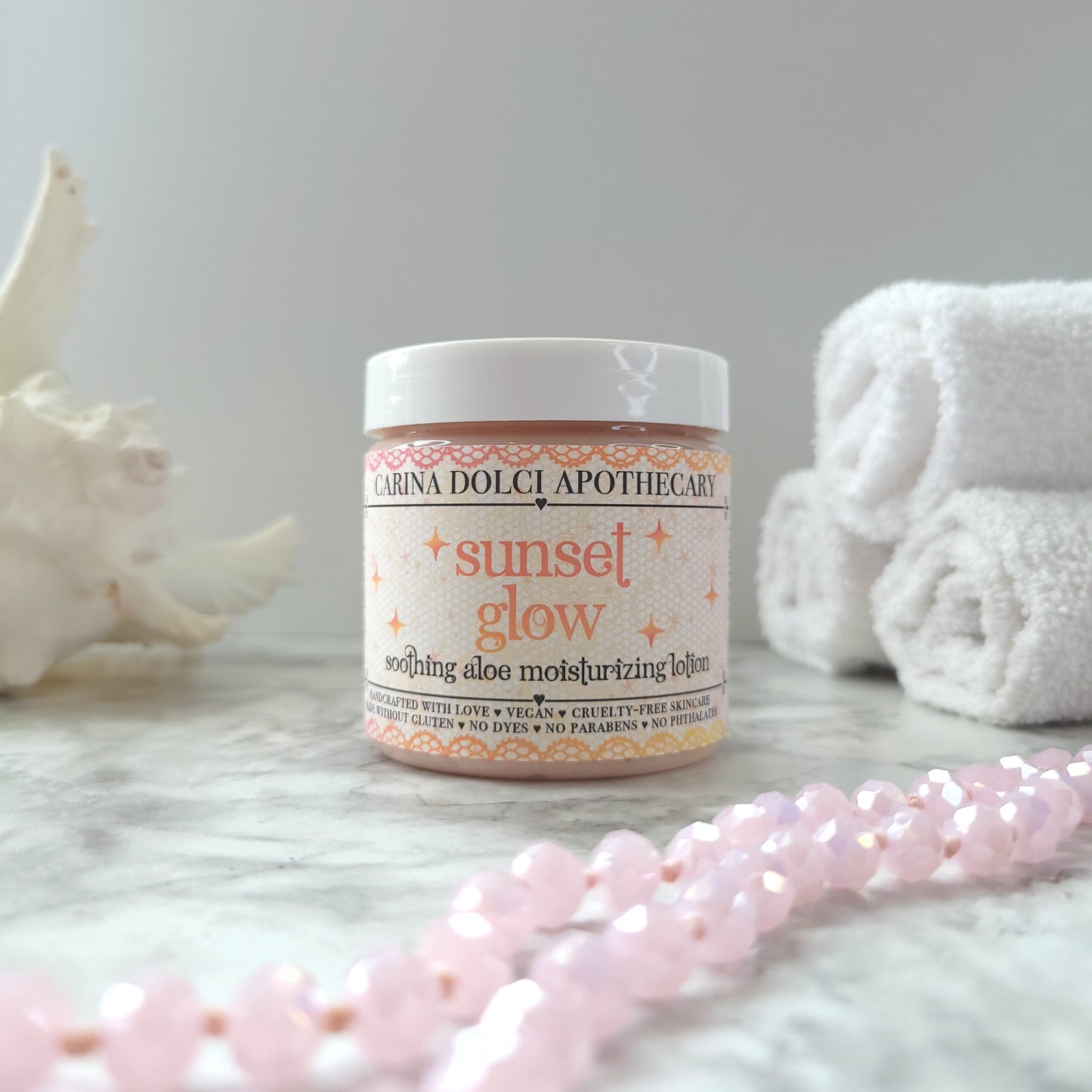 Sunset Glow | Aloe Radiance Hydrating Lotion | After-Sun Care image 0