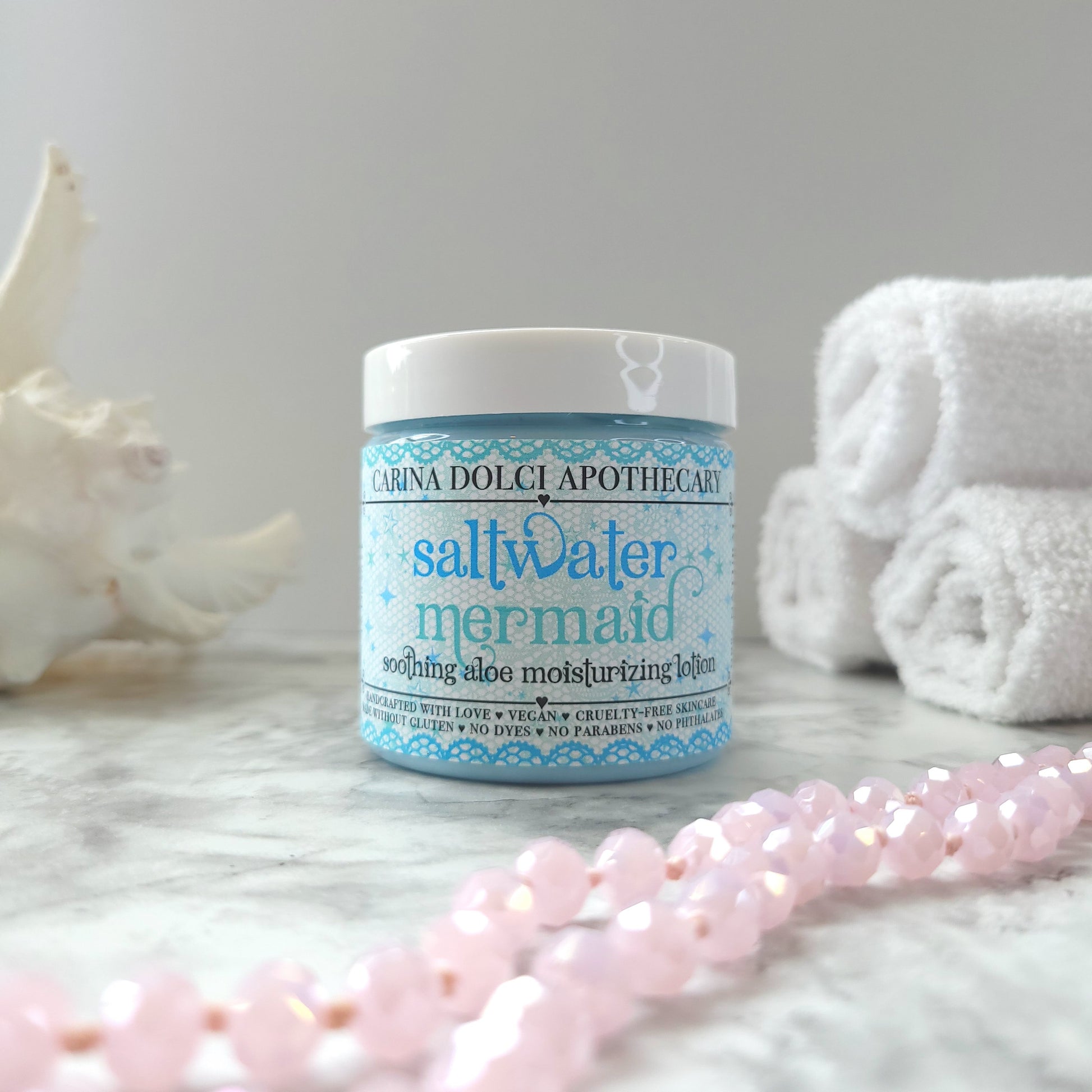 Saltwater Mermaid | Aloe Radiance Hydrating Lotion | After-Sun Care image 0